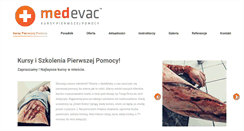 Desktop Screenshot of medevac.pl